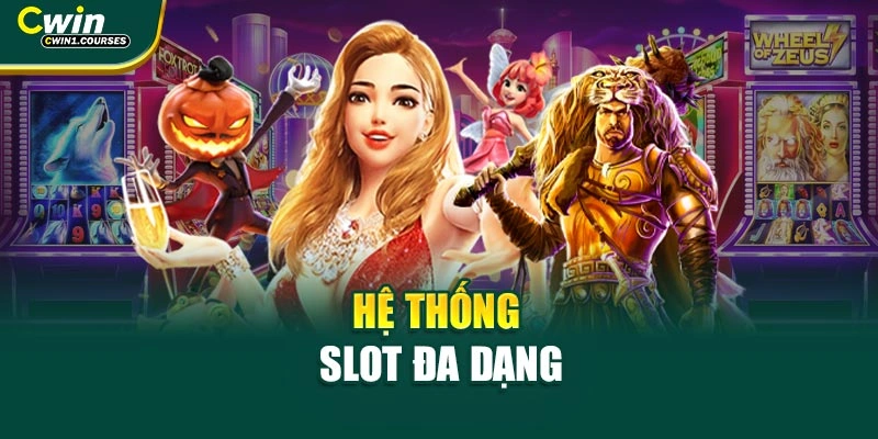 Hệ thống slot đa dạng