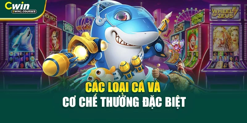 Các loại cá và cơ chế thưởng đặc biệt