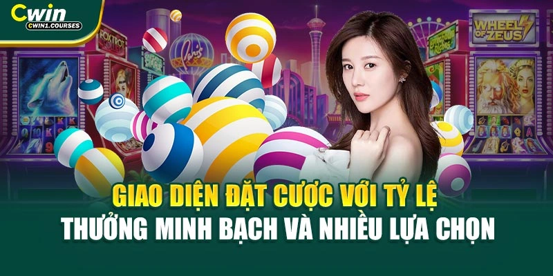 Giao diện đặt cược với tỷ lệ thưởng minh bạch và nhiều lựa chọn
