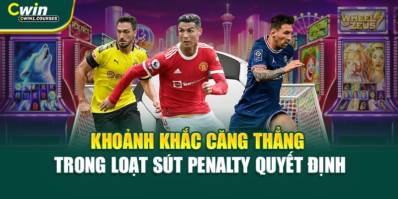 Khoảnh khắc căng thẳng trong loạt sút penalty quyết định
