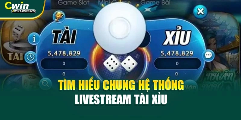 Tìm hiểu chung hệ thống Livestream Tài xỉu